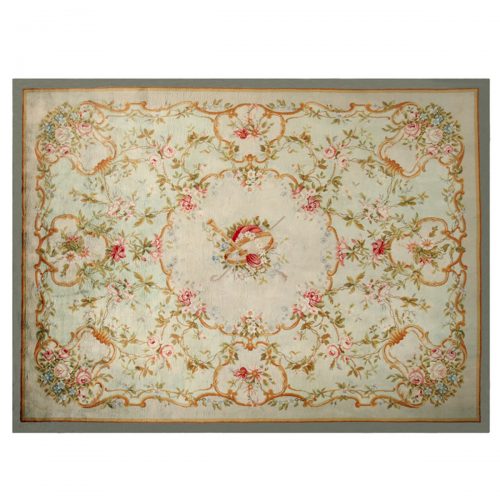 Antique Savonnerie carpet (France) - 343