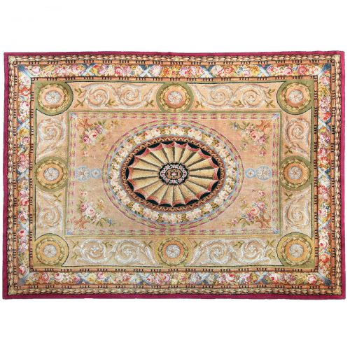 Antique Savonnerie carpet (France) - 369
